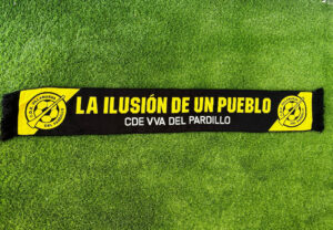 Bufanda CDE Negra y Amarilla