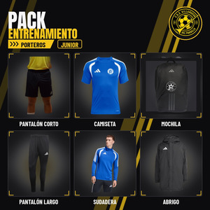 Pack Entrenamiento Portero Junior 26/27