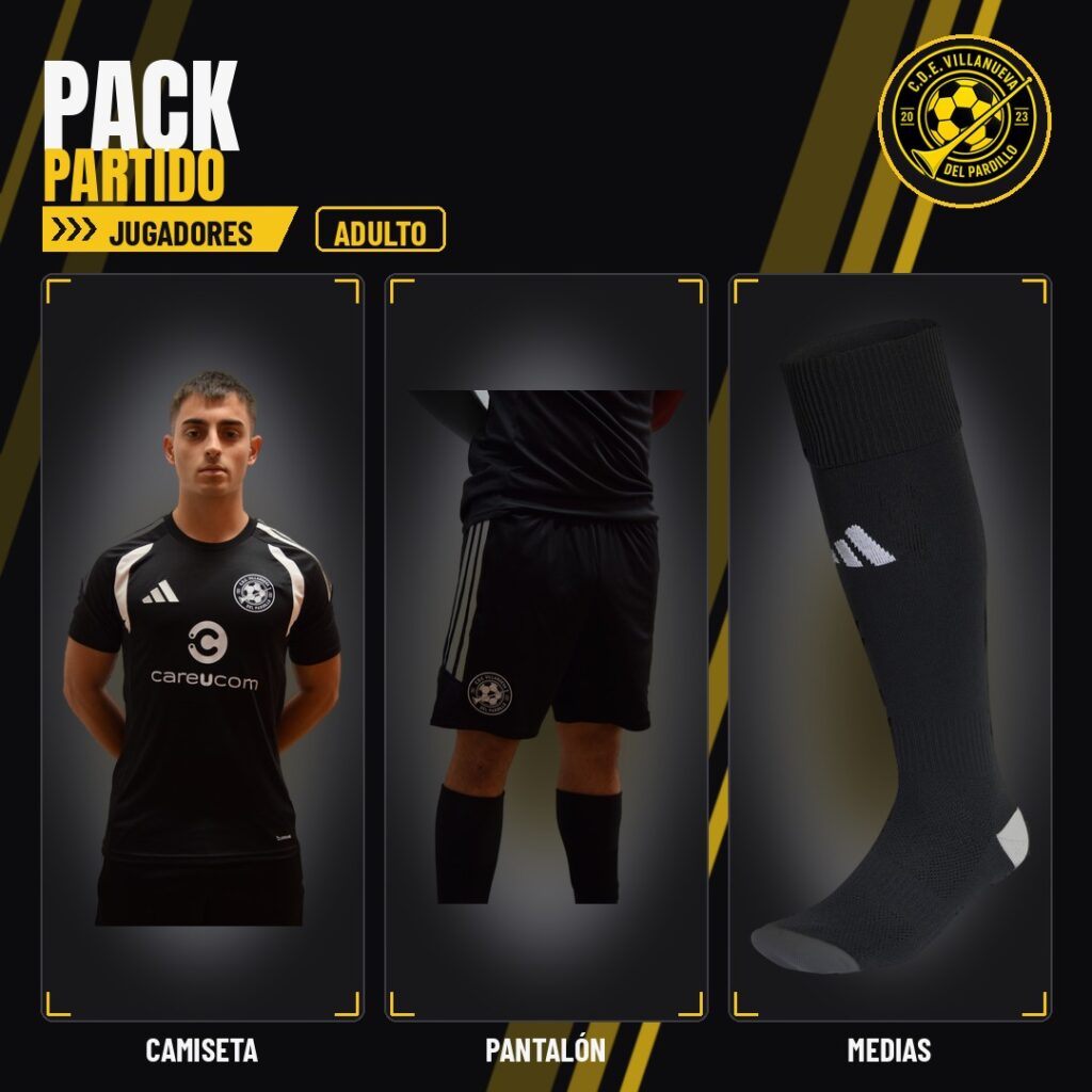 Pack Partido Jugador Adulto 26/27
